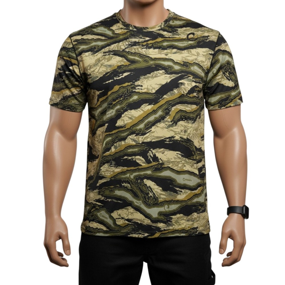Origin USA TetraLoc Lyte SS Crew 2XL Highland Camo Made in USA Tactical Hunt NWT